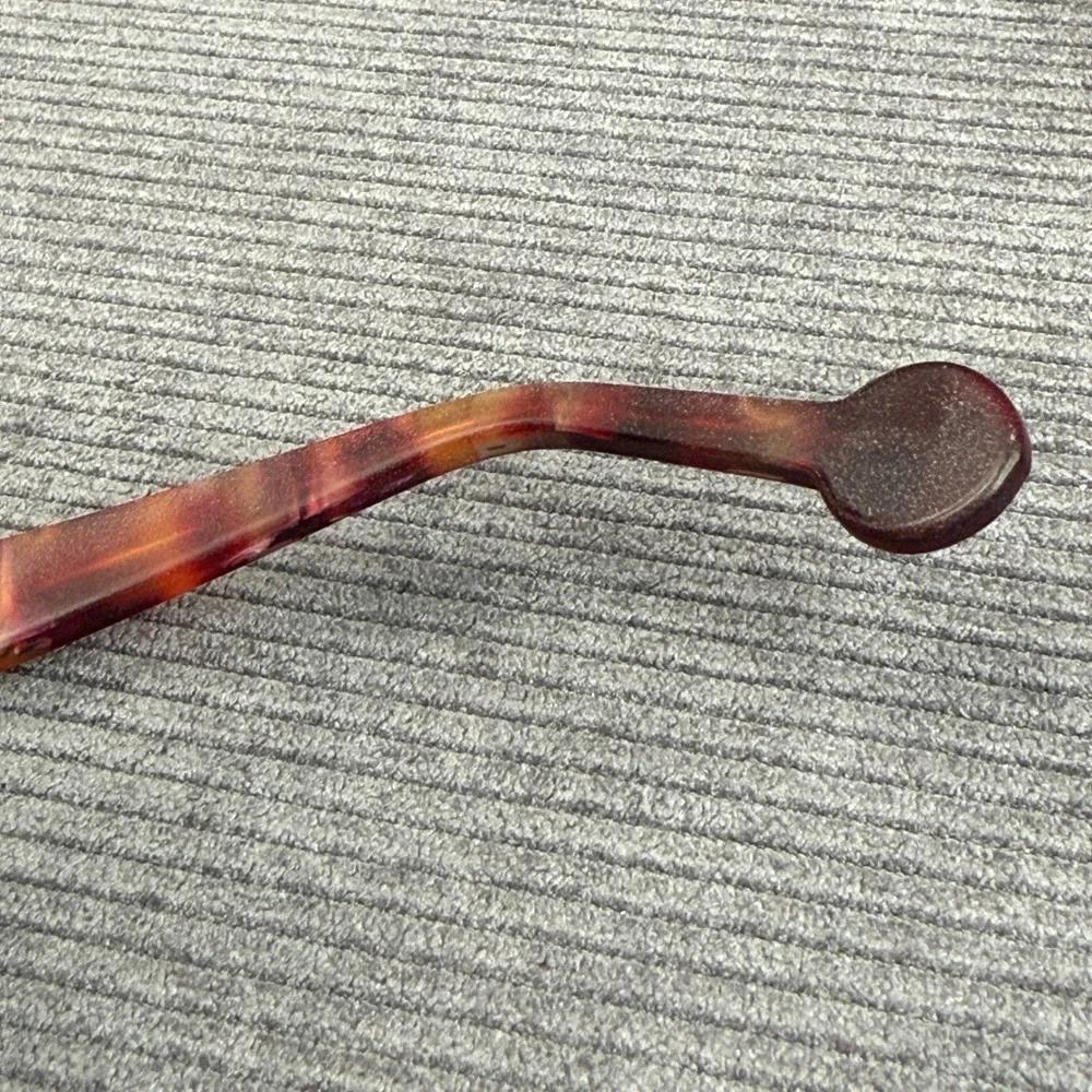 l.a.Eyeworks Jake 385M Y2K Sunglasses Tortoise Red Orange Purple Handcrafted VTG